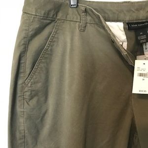 Women’s NWT Green Lane Bryant Chino Cuffed Pants